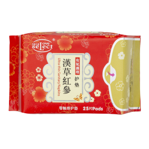 汉草红参有氧护理-零触感护垫155mm